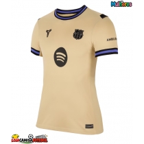 Camisa de Futebol Barcelona Ronald Araujo #4 Equipamento Secundário Mulheres 2025-26 Manga Curta